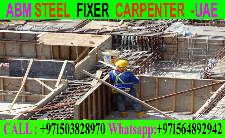 Concrete Steel Fixing And Shuttering Carpenter Work Company Ajman Sharjah Dubai