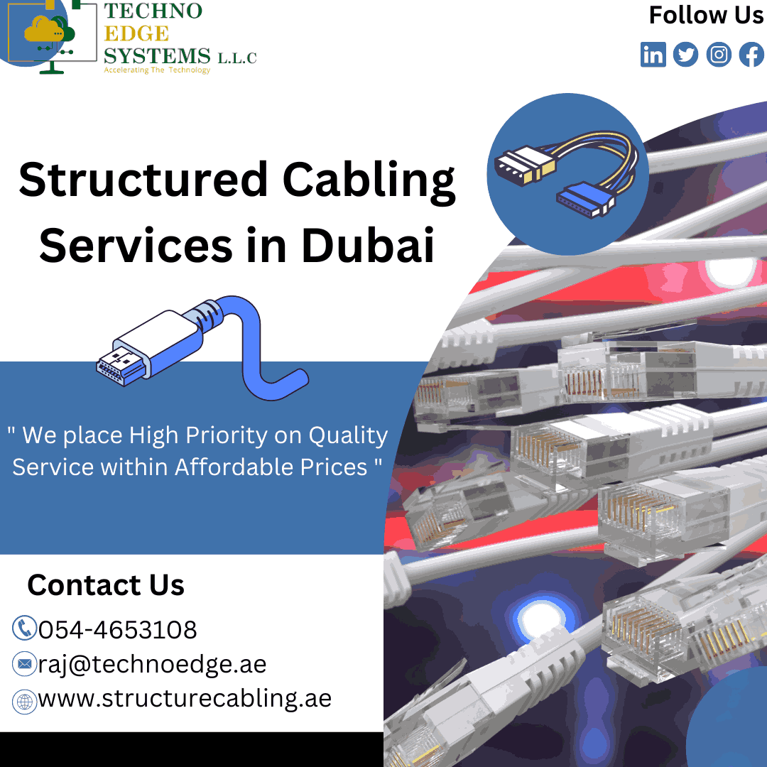 Techno Edge Systems Is One Of The Professional Structured Cabling Company In Dubai