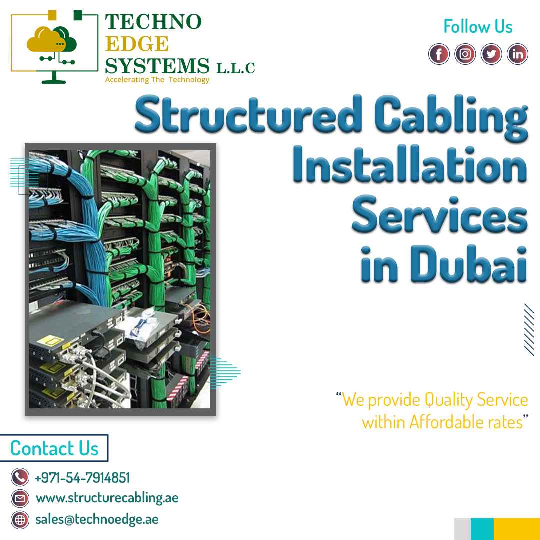 Top Service Provider Of Structured Cabling Installation In Dubai, Uae