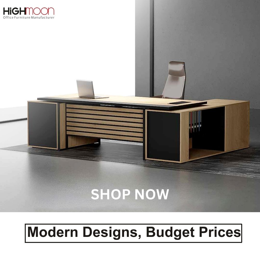 Luxary Ceo Desk Collection Highmoon Office Furniture