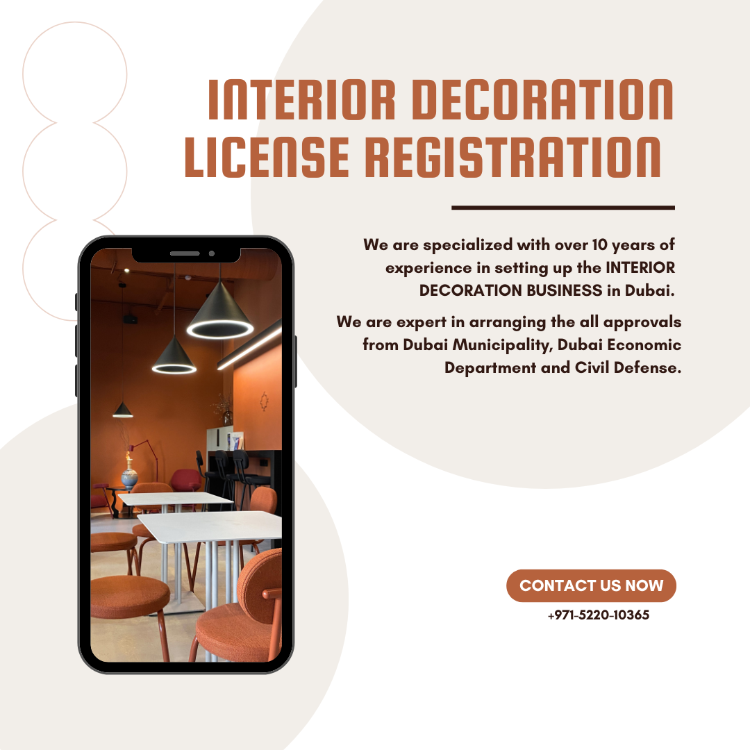 Interior Designing License Registration in Dubai