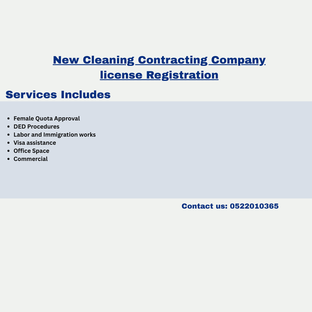 Start Your Cleaning Company License Registration