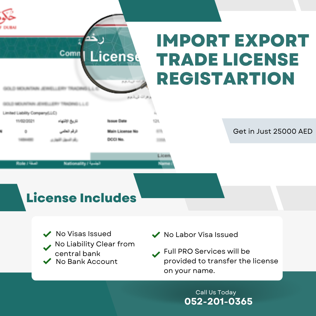 Import Export Trading License Registration