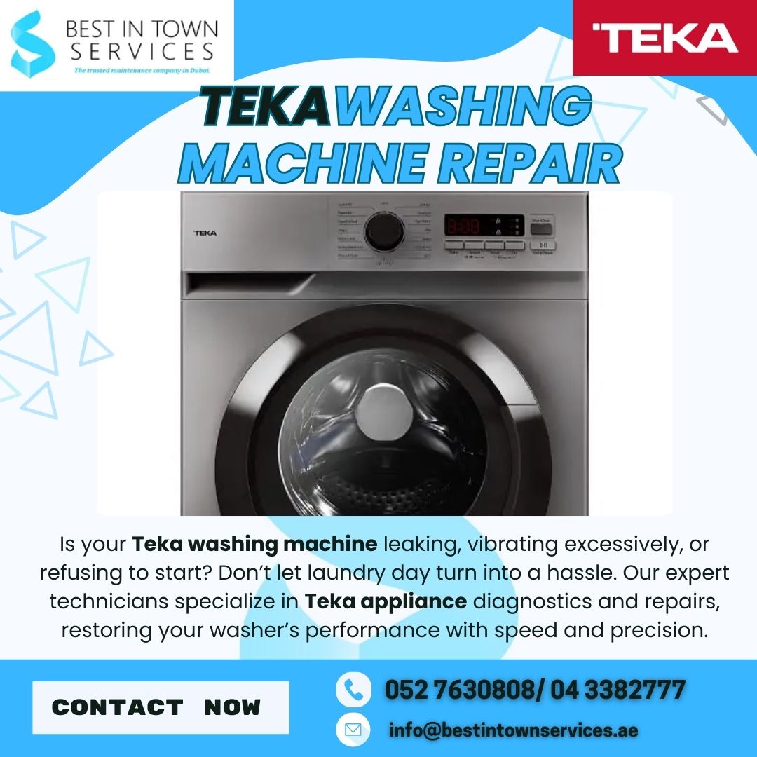 Teka Washing Machine Repair Services in Dubai