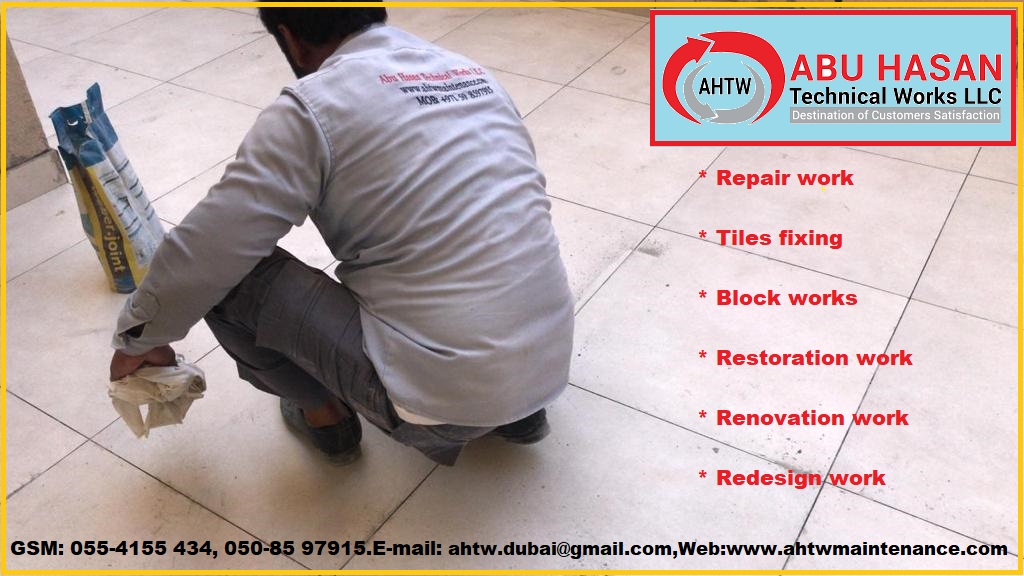 Building Maintenance Ac Repair Services Plumbing Services Handyman Tiles Fixing Blocks Works Masonry Etc
