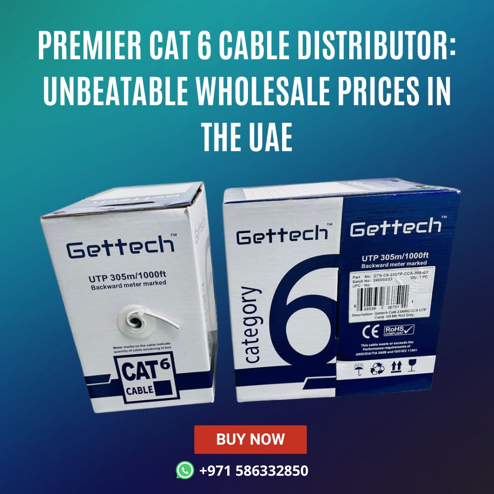 Top Quality Cat 6 Cables At Wholesale Prices Uae Suppliers