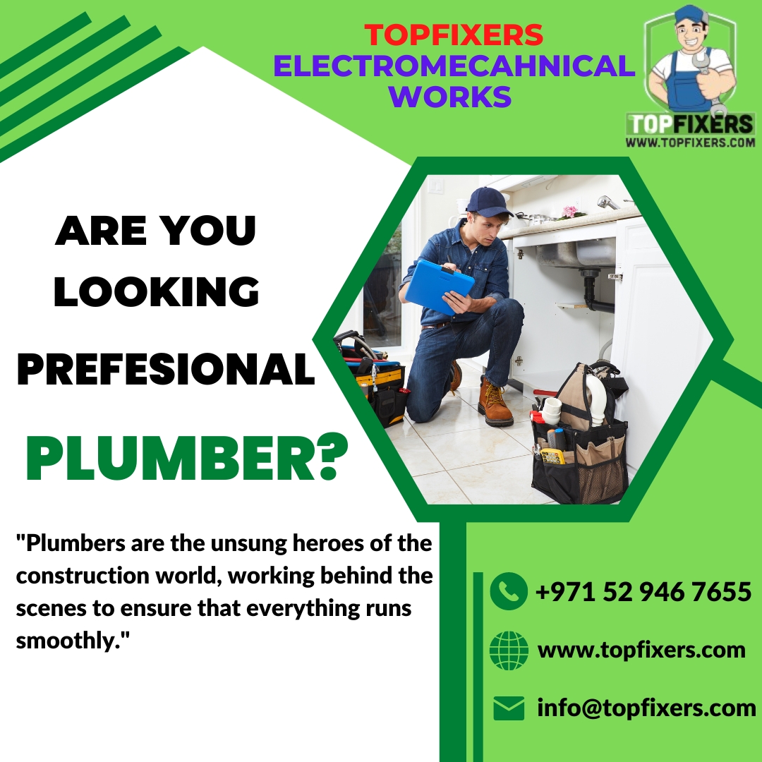 Plumber Services In Dubai