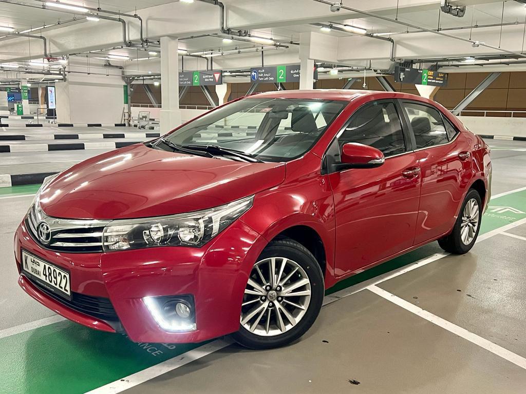 695 Aed Toyota Corolla 2015 Gcc Specs Well Maintained Perfect Condition
