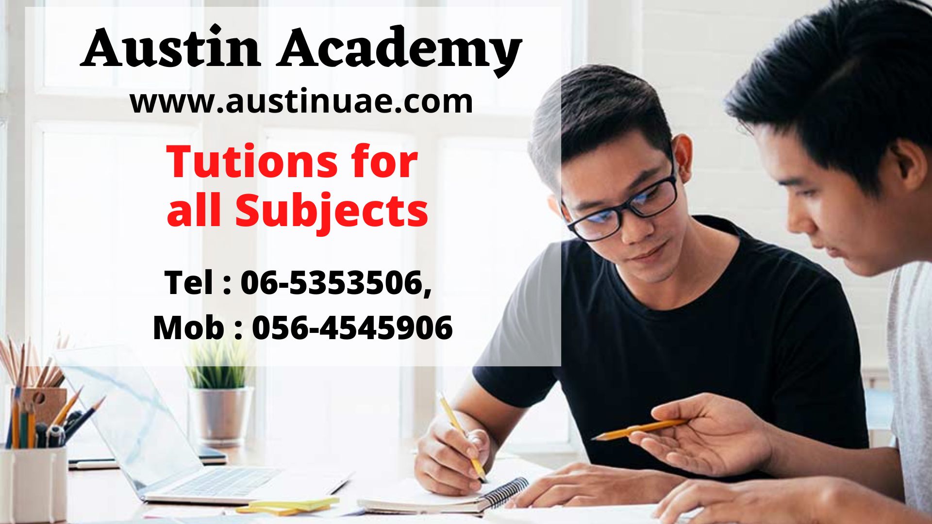 Tuitions Classes With Best Discount In Sharjah 0502870097