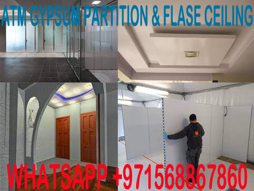 Low Cost Gypsum Partition Ceiling Works In Umm Al Quwain Dubai Sharjah Uae