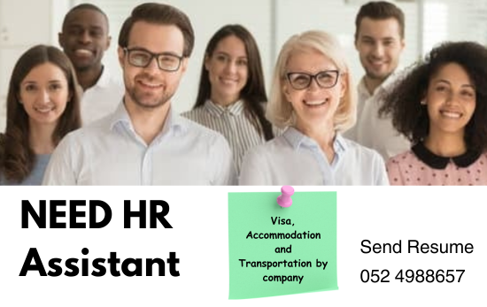 Need Hr Specialist in Dubai