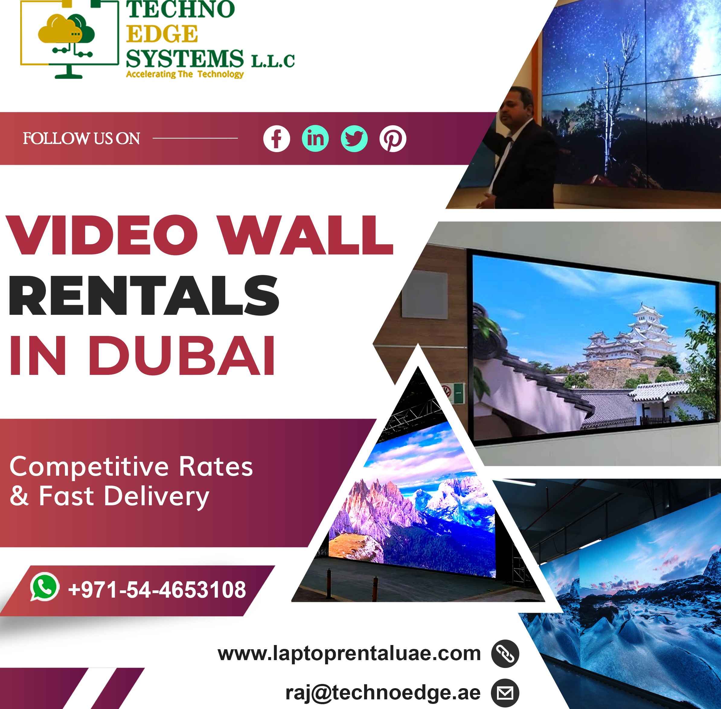 Importance Of Led Video Wall Rentals For Various Occasions In Dubai