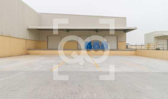 Warehouse With Racks For Storage And Logistics In Jafza