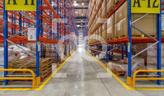 Top Quality Warehouse With Racks For Logistics In Dwc Dubai