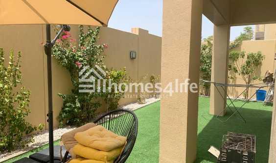 Single Row 3 Bedrooms Maid Villa Type 3s3 in Dubai