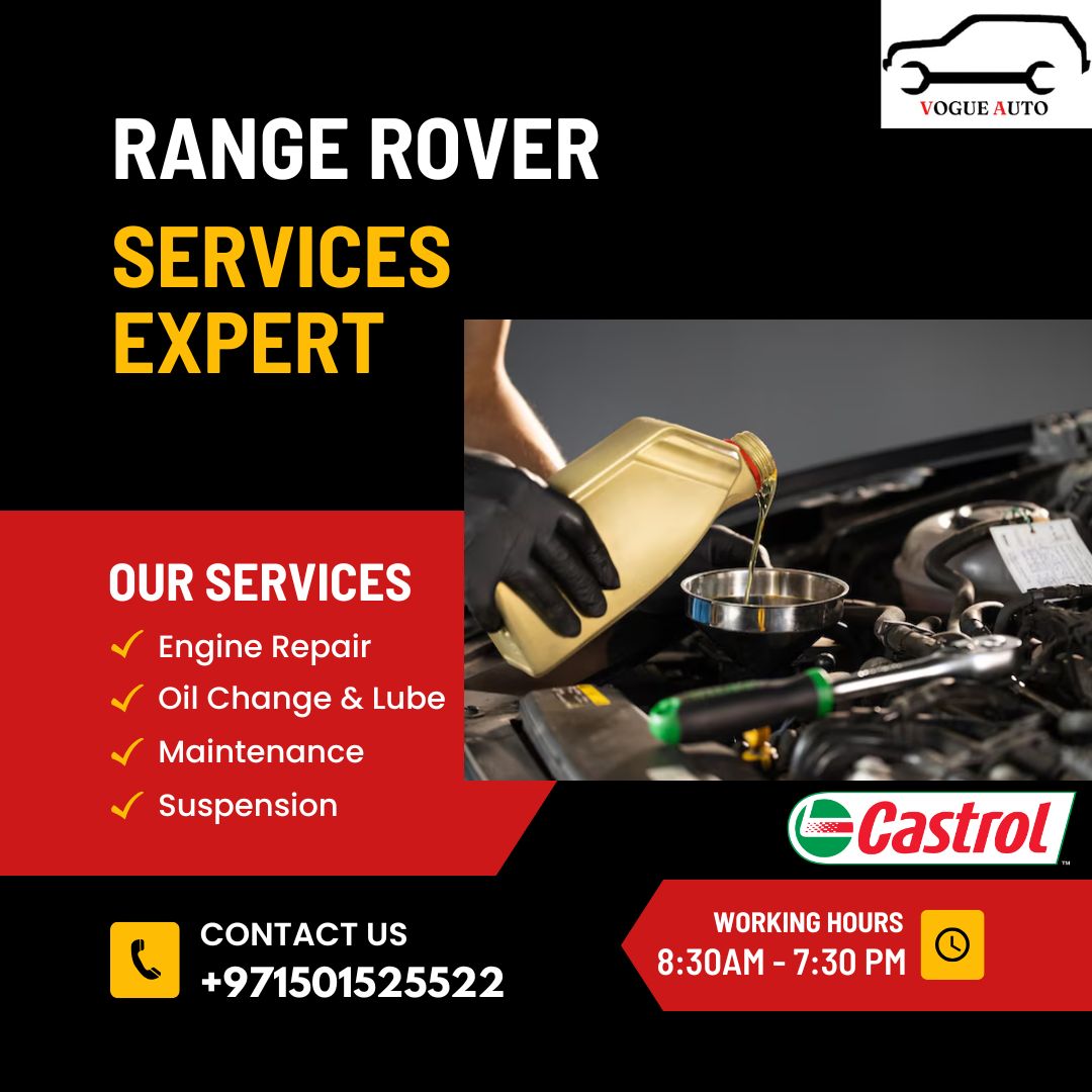 Range Rover And Rolls Royce Service Center In Dubai