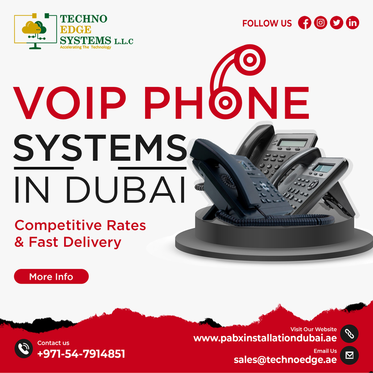 Techno Edge Systems Is A Voip Phone Suppliers In Dubai