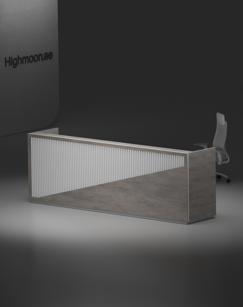 Nock Reception Desk Custom Made Reception Desk Highmoon Furniture