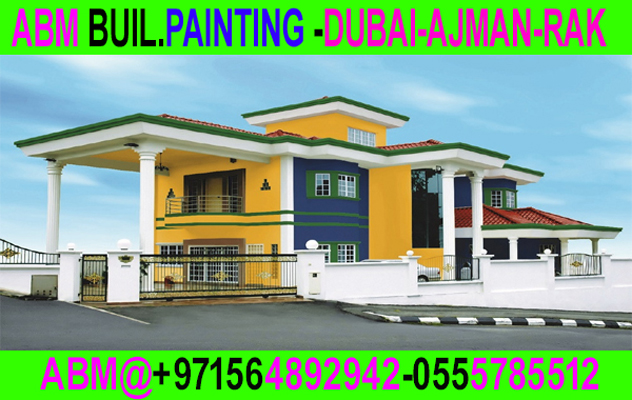 Villa Painting Company Ajman Sharjah 0564892942