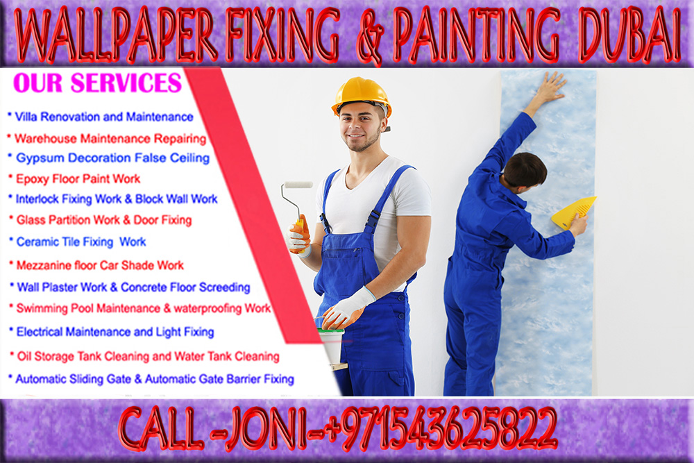 Wallpaper Covering In Dubai Ajman Sharjah Uae