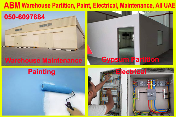 Warehouse Painting Work Company Umm Al Quwain 0566097884