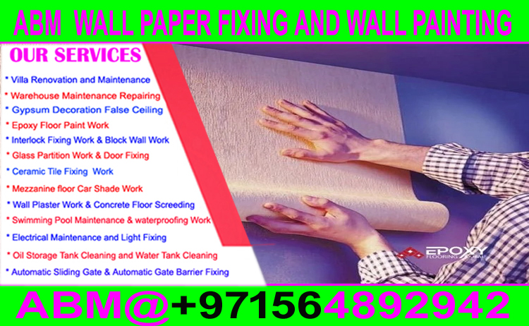 Wallpaper Covering In Dubai Ajman Sharjah Uae