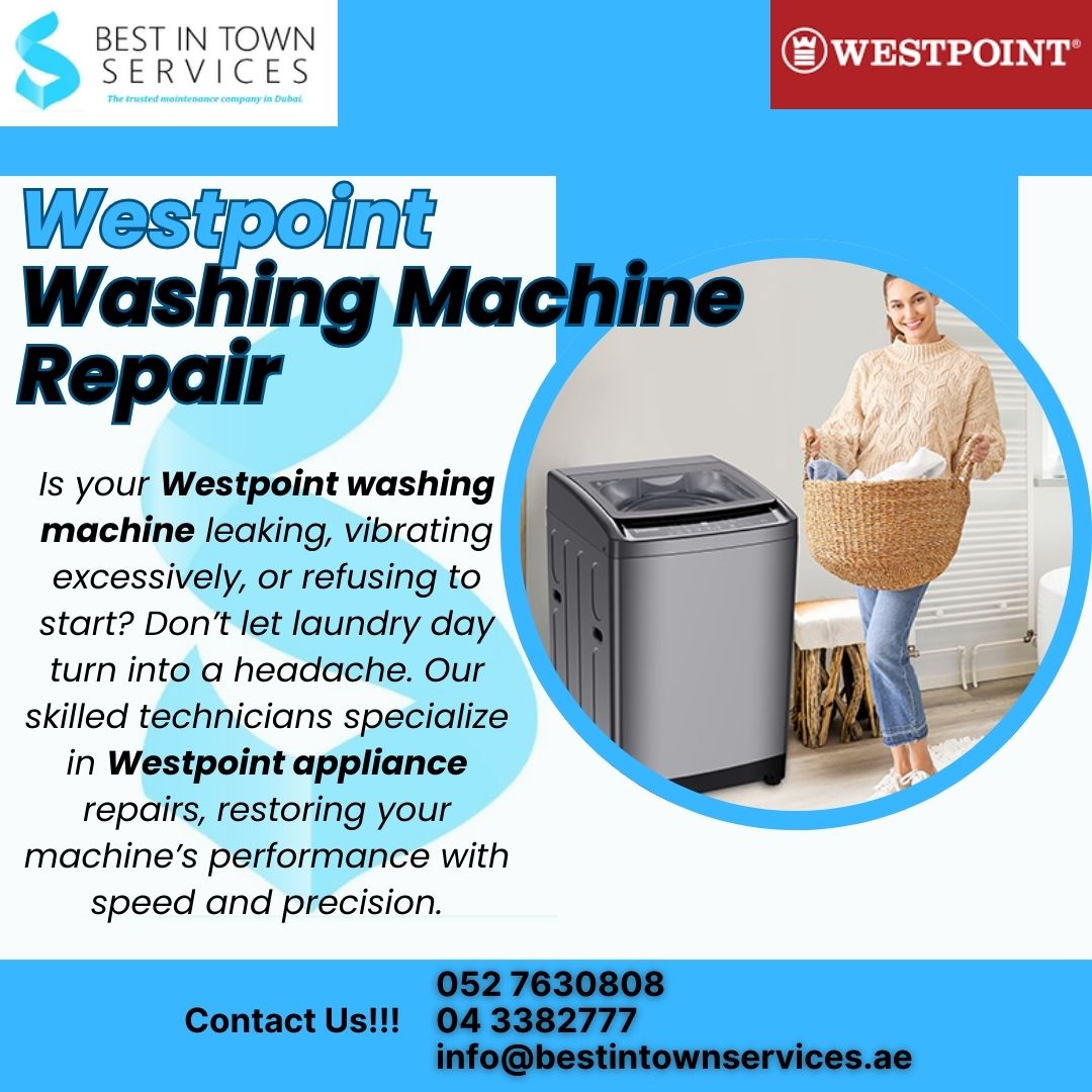 Westpoint Washing Machine Repair Services in Dubai