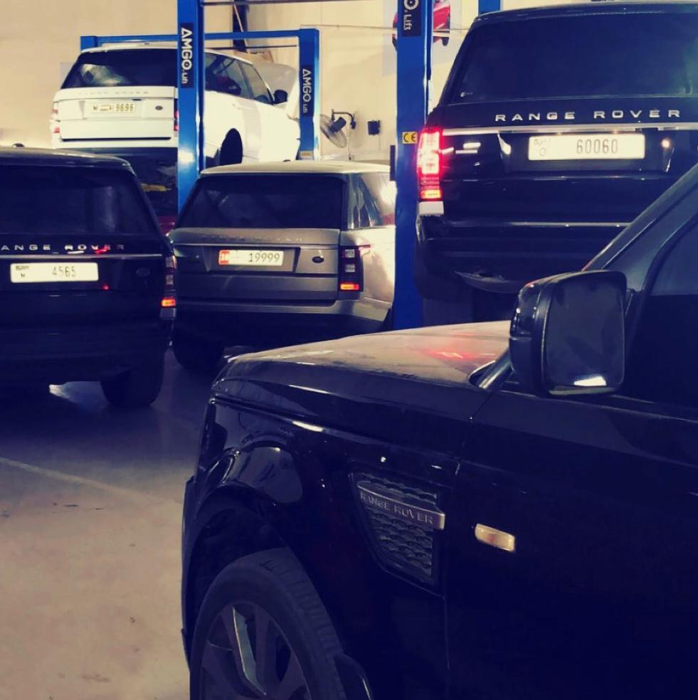 Range Rover Workshop In Sharjah