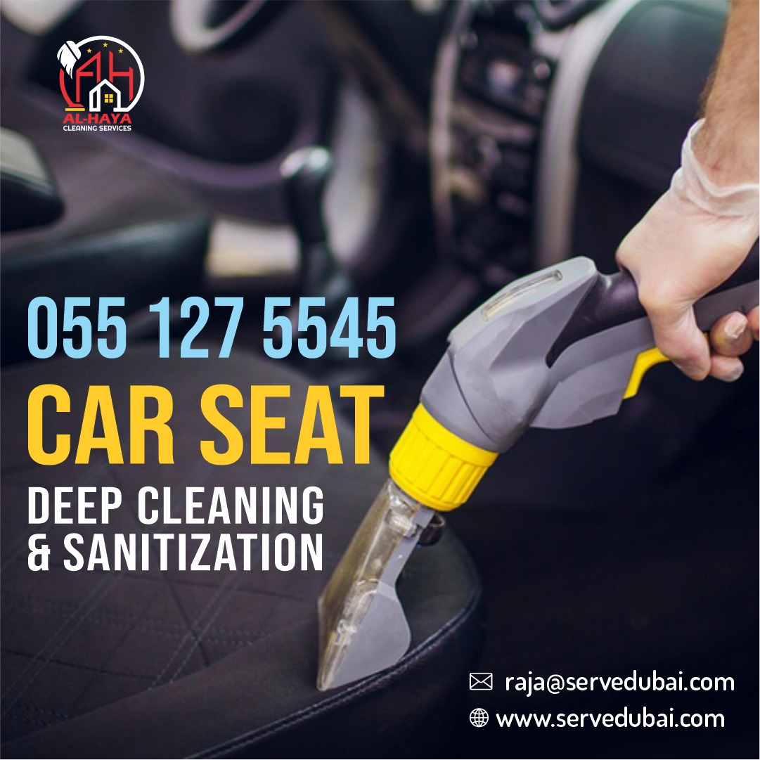 Car Seats Deep Cleaning 0551275545 in Dubai