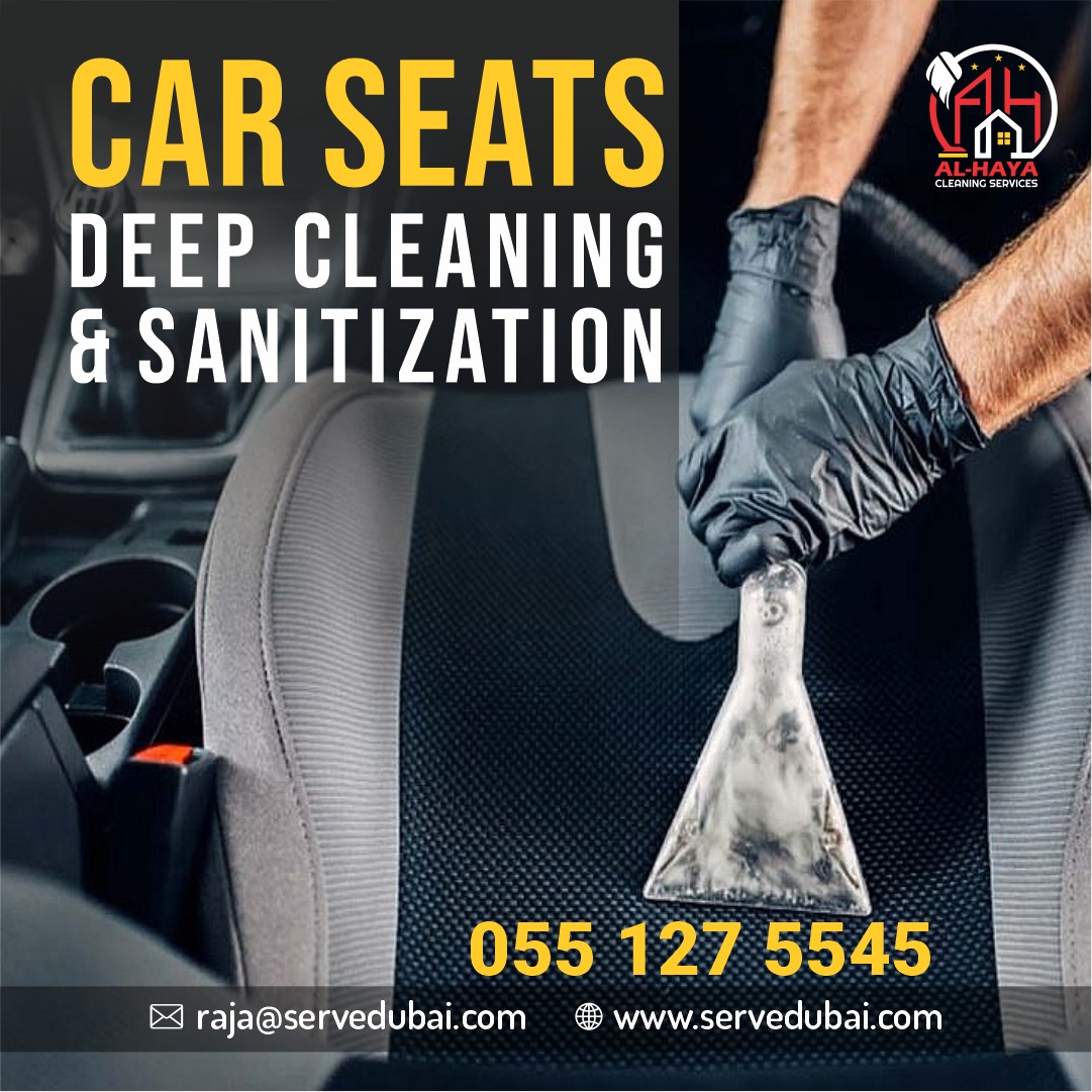 Car Seats Deep Cleaning 0551275545 in Dubai