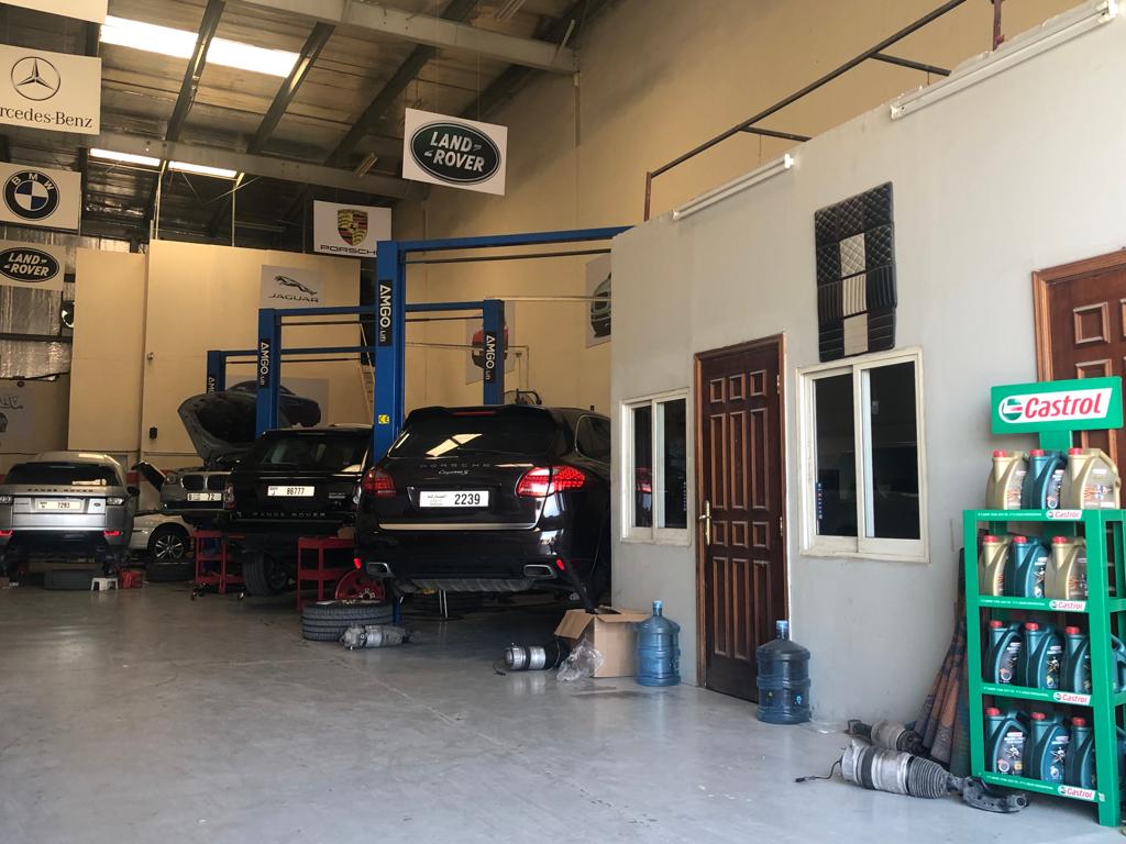 German Cars Professional Maintenance Center In Sharjah