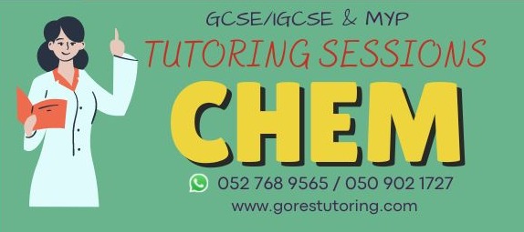 Igcse Chemistry Private Tutor Dubai