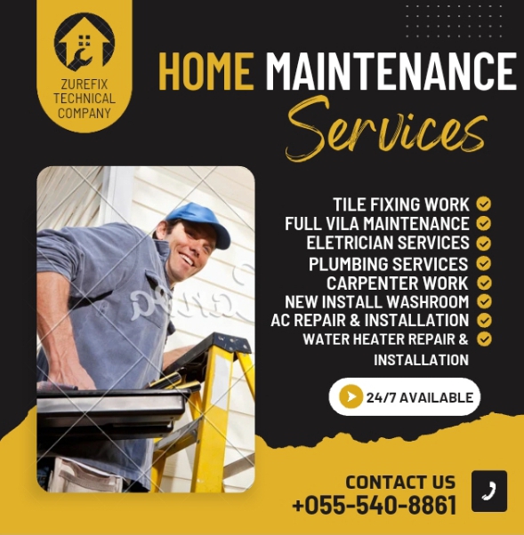 Professional Home Maintenance Services In Dubai 0555408861