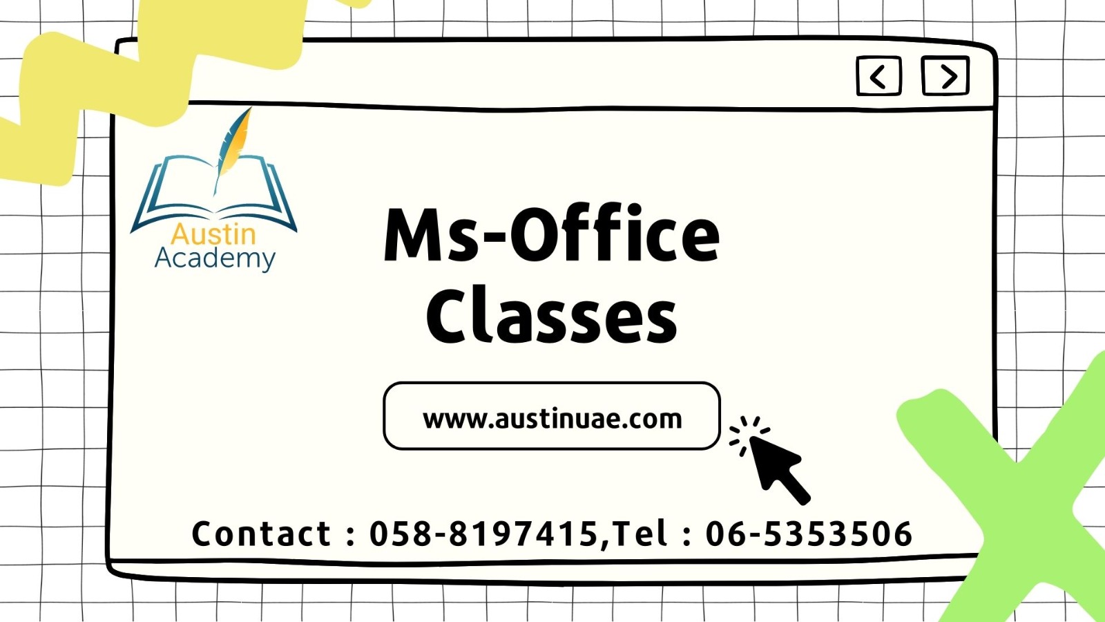 Ms Office Classes In Sharjah With Best Offer 0588197415