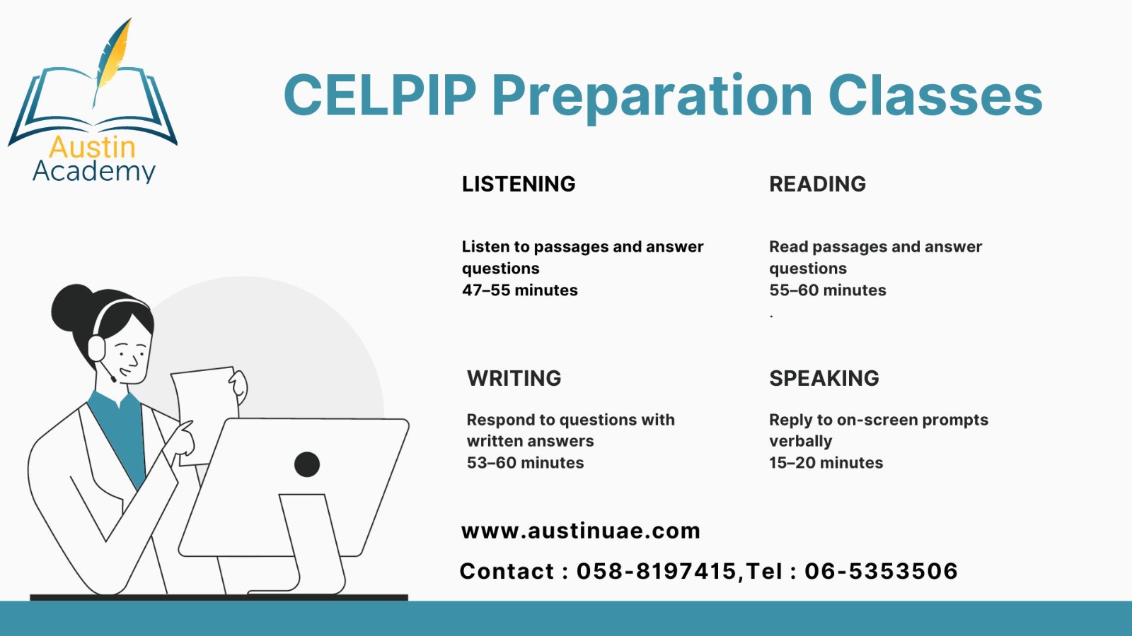 Celpip Classes In Sharjah With Best Offer 0588197415