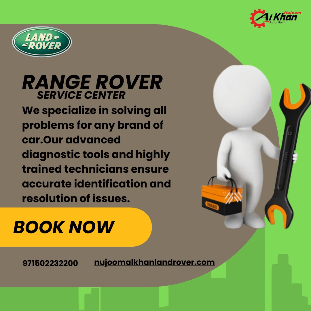 Land Rover Services Center In Sharjah