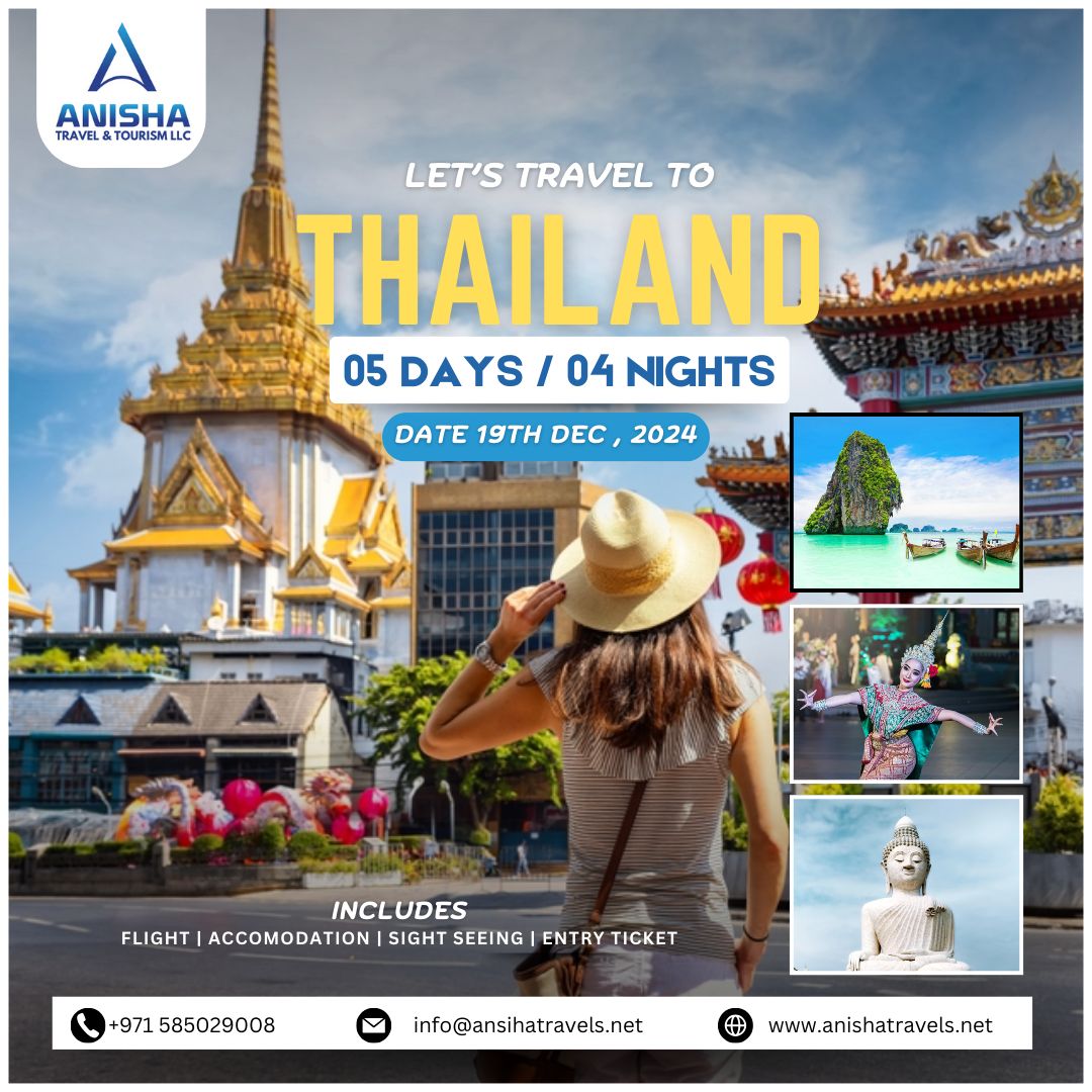 Thailand Tour Package From Dubai