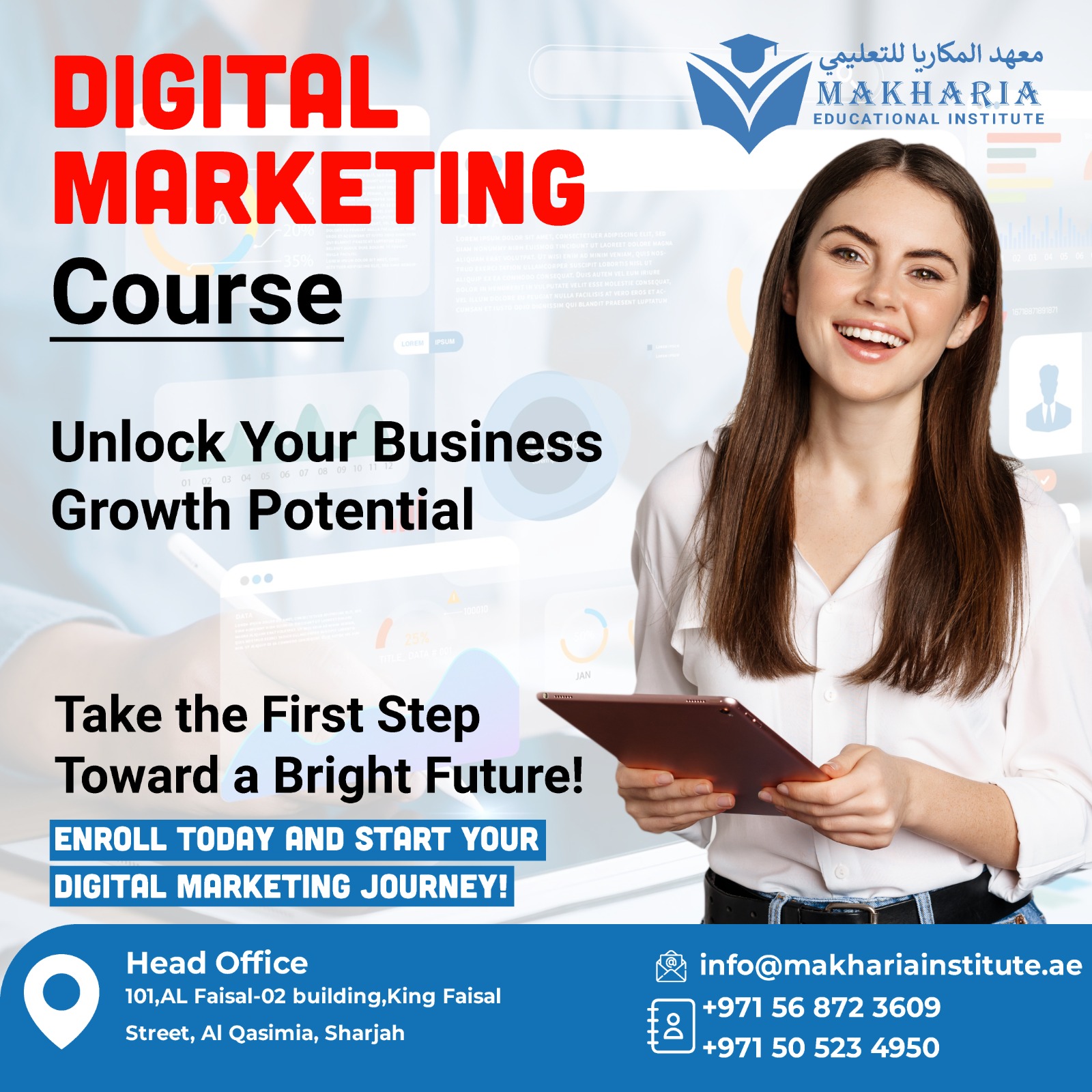 Master The Art Of Digital Marketing +971 56 872 3609