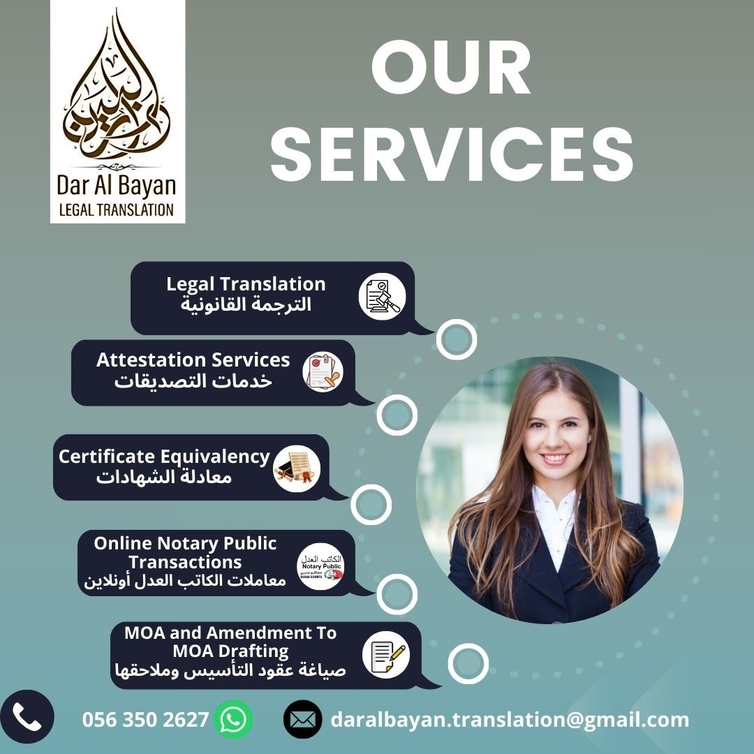 Professional Legal Translation Services In Dubai