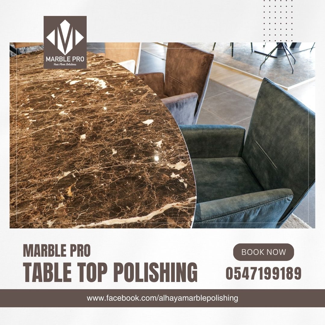 Marble Table Polishing Service in Dubai