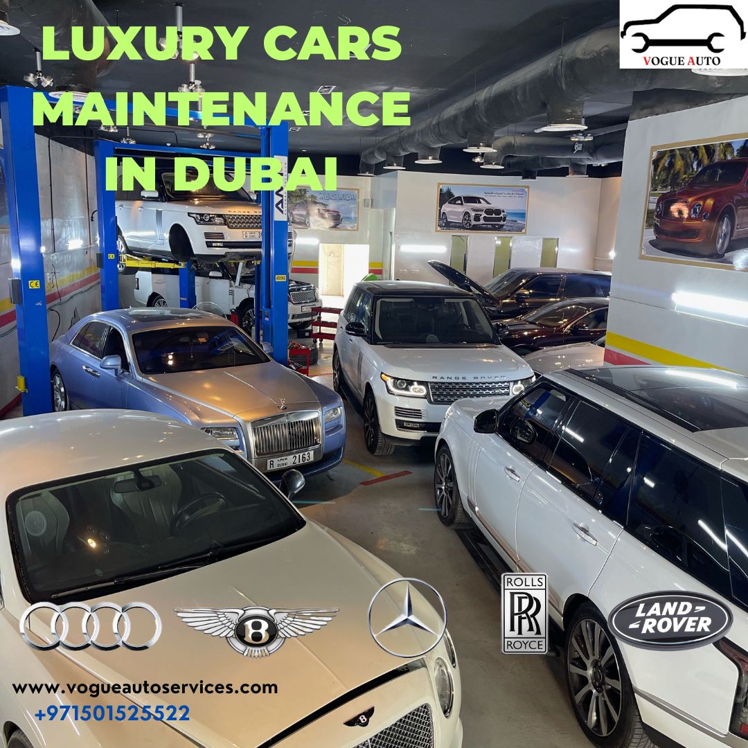 Range Rover And Rolls Royce Maintenance Garage In Dubai