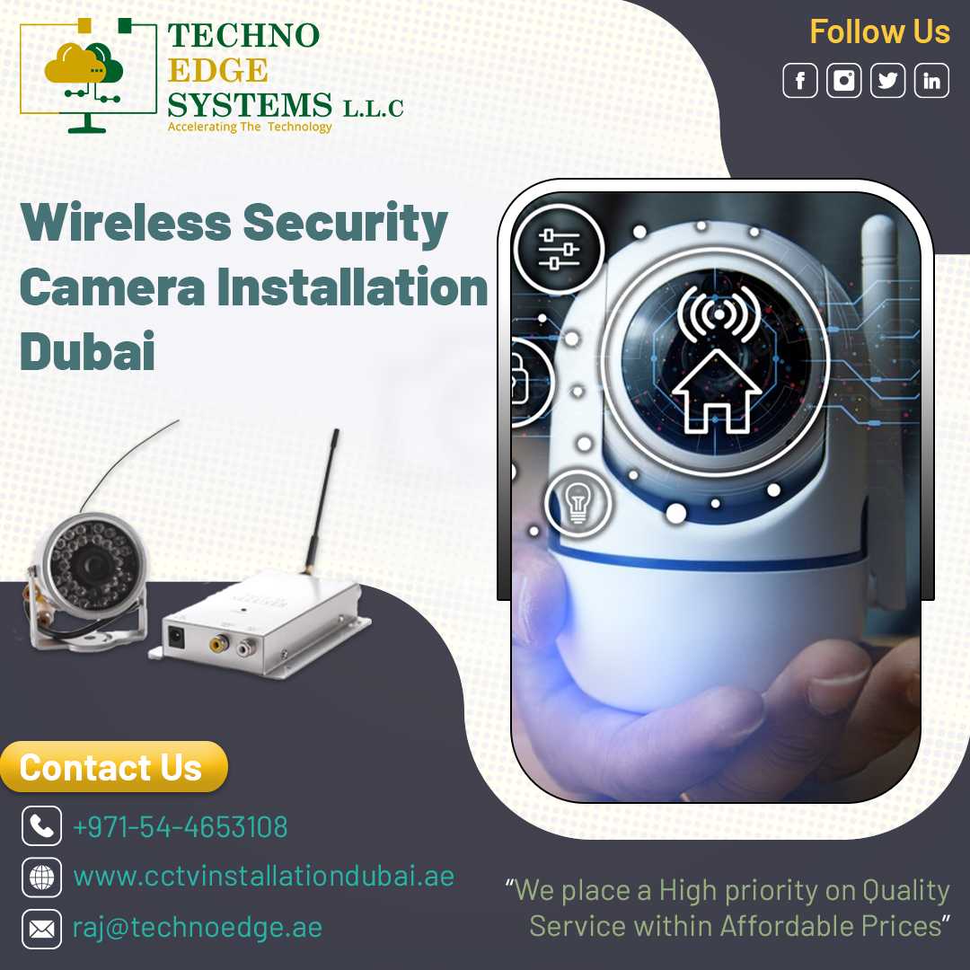 What Are Benefits Of Wireless Security Camera Setup Dubai