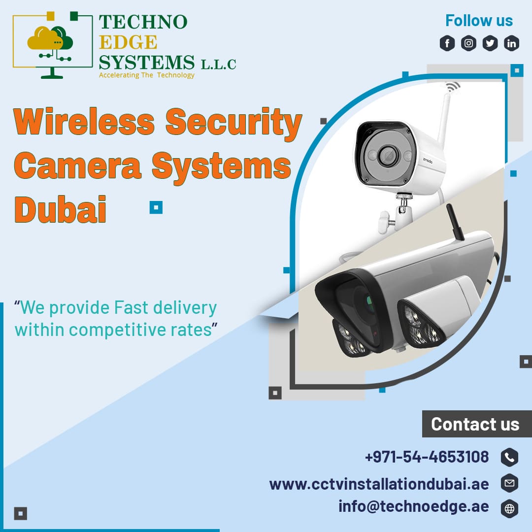 Wireless Security Camera Systems In Dubai